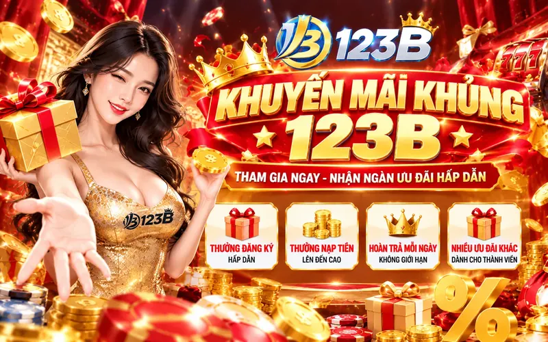 123B khuyến mãi khủng 2026